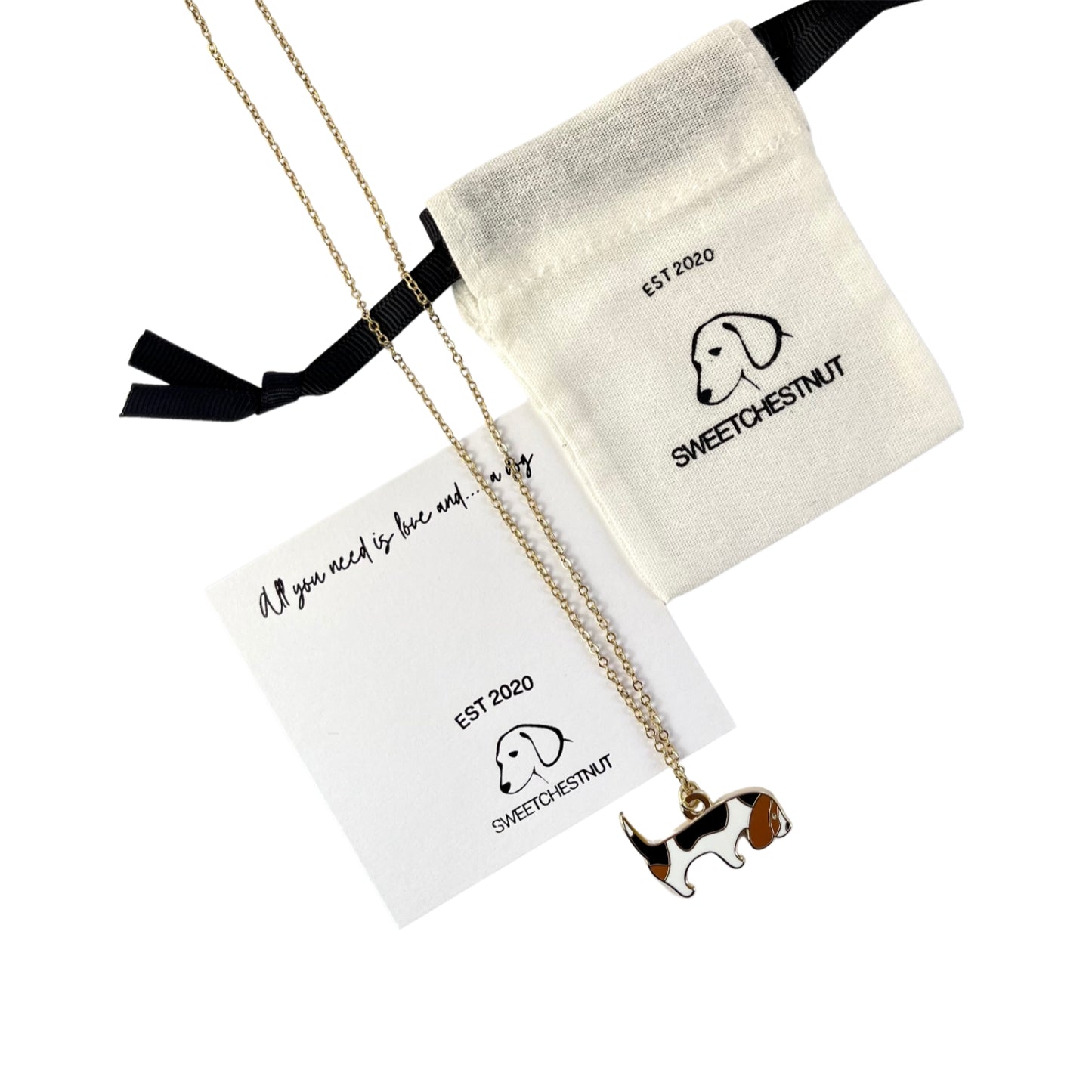 Beagle necklace dog necklace beagle gifts