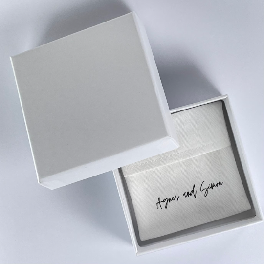 Personalised matching magnetic heart couple bracelets set