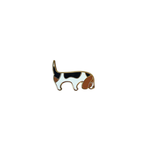 Beagle Pin, Beagle Brooch, Beagle Badge, Dog Enamel Pin, Dog Brooch, Dog Badge, Puppy Pin, Puppy Badge, Beagle Gifts, Dog Owner Gifts, New Puppy Gifts, Enamel Pins